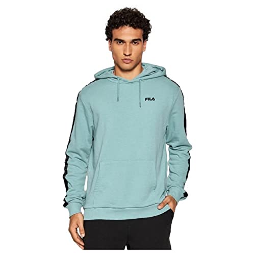 FILA-Herren-MEN NARVEL hoody-cameo blue-black-M von FILA