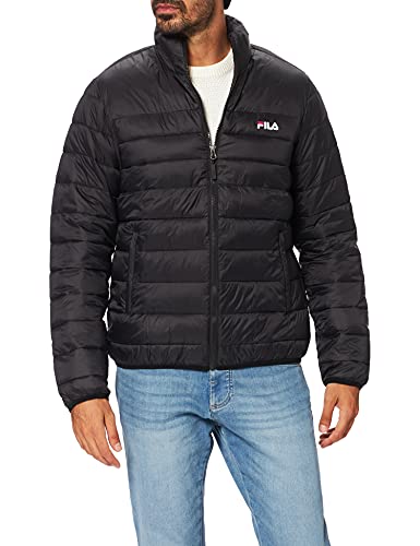 FILA Herren Men Emory Thin Liner Jacket, Black, XL von FILA