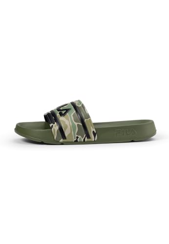 FILA Herren Morro Bay P Slipper Slide Sandal, Burnt Olive, 42 EU von FILA