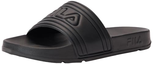 FILA Herren Morro Bay Slipper Slide Sandal, Dark Schwarz, 43 EU FILA Herren Morro Bay Slipper Slide Sandal, Dark Schwarz, 43 EU von FILA