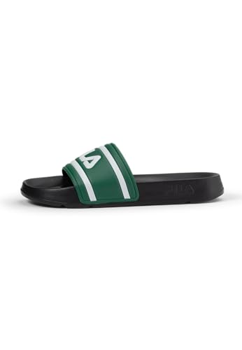 FILA Herren Morro Bay Slipper Slide Sandal, Verdant Green-Black, 40 EU von FILA