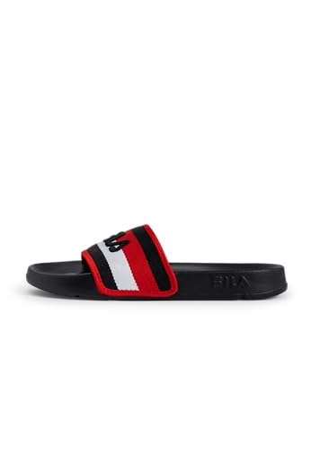 FILA Herren Morro Bay Stripes Slipper Slide Sandal, Black, 42 EU von FILA