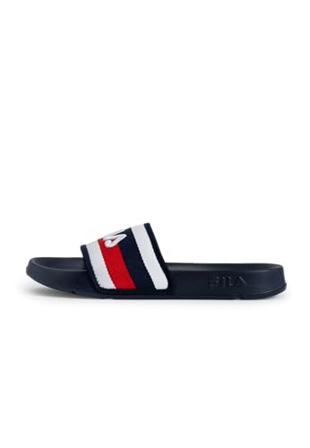 FILA Herren Morro Bay Stripes Slipper Slide Sandal, Navy, 43 EU von FILA