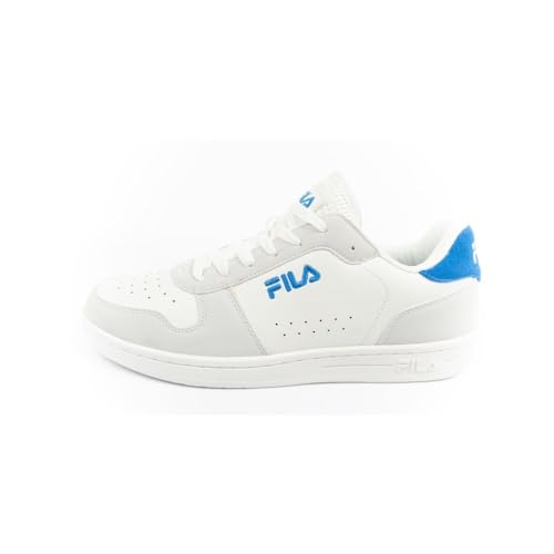 FILA Herren NETFORCE II X CRT Sneaker, White-Prime Blue, 44 EU von FILA