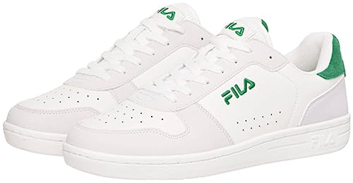 FILA Herren NETFORCE II X CRT Sneaker, White-Verdant Green, 47 EU von FILA