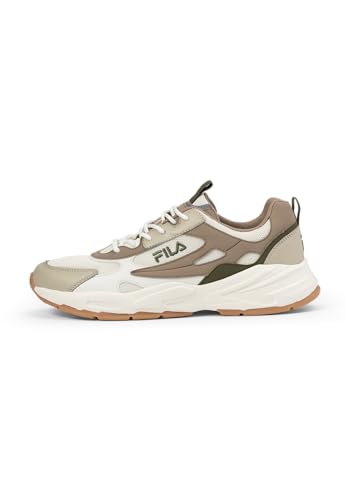 FILA Herren Novarra Sneaker, Marshmallow-Feather Gray, 40 EU von FILA