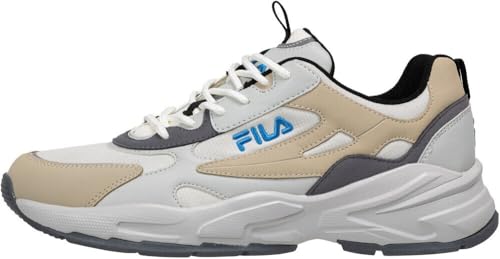 FILA Herren Novarra Sneaker, Marshmallow-Gray Violet, 40 EU von FILA