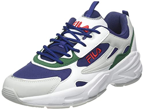 FILA Herren Novarra Sneaker, Medieval Blue-Verdant Green, 41 EU von FILA