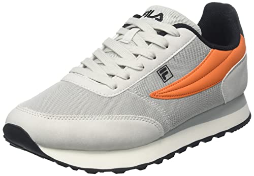 FILA Herren PRATI Sneaker, Nimbus Cloud-Celosia Orange, 44 EU von FILA
