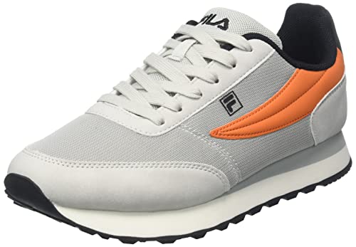 FILA Herren PRATI Sneaker, Nimbus Cloud-Celosia Orange, 45 EU von FILA