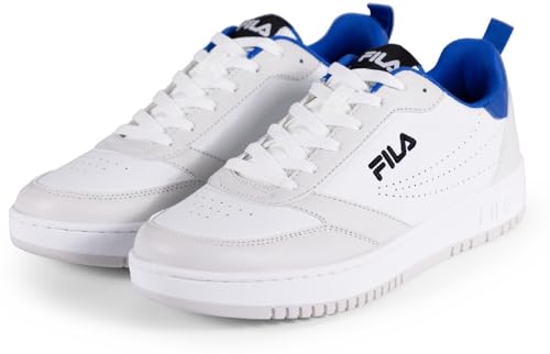 FILA Herren REGA Sneaker, White-Prime Blue, 42 EU Weit von FILA