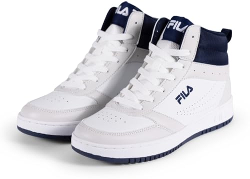 FILA Herren REGA mid Sneaker, White Navy, 40 EU Weit von FILA