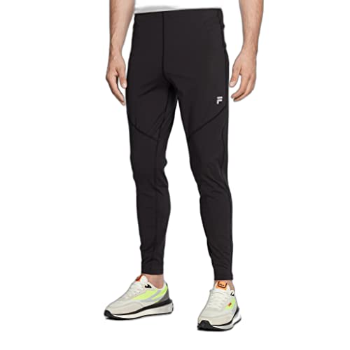 FILA Herren RISHIRI Running Tights Hose, Moonless Night, XS von FILA