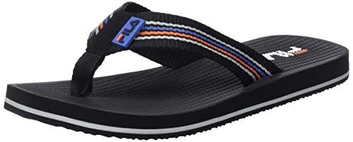 FILA Herren Ravello Slipper Flipflop, Black-Vallarta Blue, 40 EU von FILA