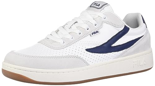 FILA Herren SEVARO S Sneaker, White Navy, 42 EU Schmal von FILA