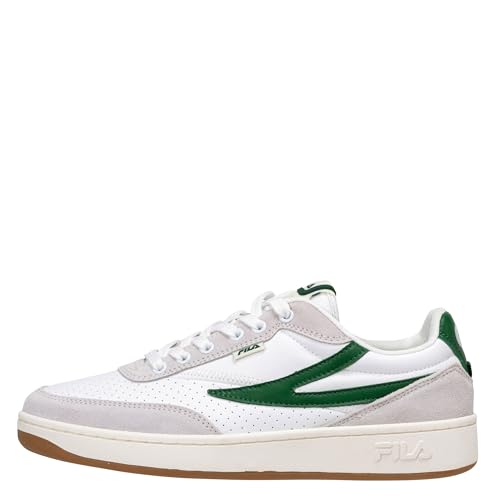 FILA Herren SEVARO S Sneaker, White-Verdant Green, 42 EU Schmal von FILA