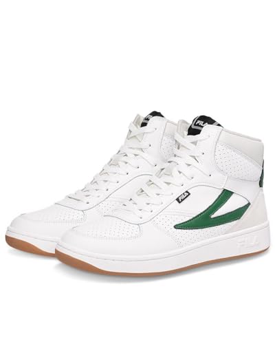 FILA Herren SEVARO mid Sneaker, White-Verdant Green, 41 EU von FILA