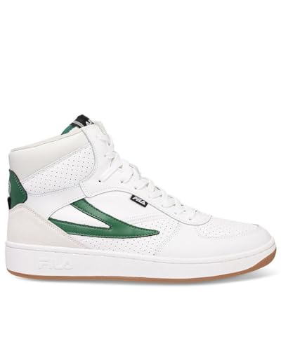 FILA Herren SEVARO mid Sneaker, White-Verdant Green, 44 EU von FILA