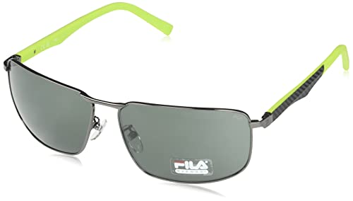 FILA Herren SFI446 Sonnenbrille, TOTAL Shiny Gun von FILA