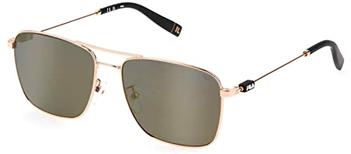 FILA Herren SFI456 Sonnenbrille, Shiny TOTAL Rose Gold von FILA