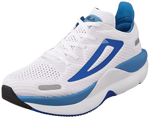 FILA Herren SHOCKET Run Laufschuh, White-Lapis Blue, 43 EU von FILA