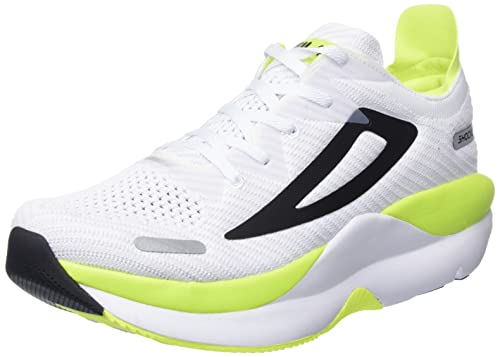 FILA Herren SHOCKET Run Laufschuh, White-Safety Yellow, 41 EU von FILA