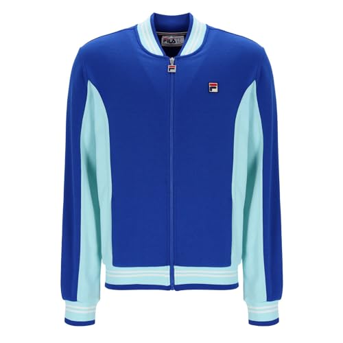 FILA Herren Settanta Baseball Track Jacke, Blau, L von FILA