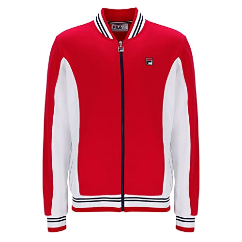 FILA Herren Settanta Baseball Track Jacke, rot, 4XL von FILA