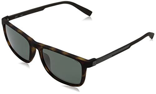 FILA Herren Sfi124 Sonnenbrille, Gummi, Havanna, One Size von FILA