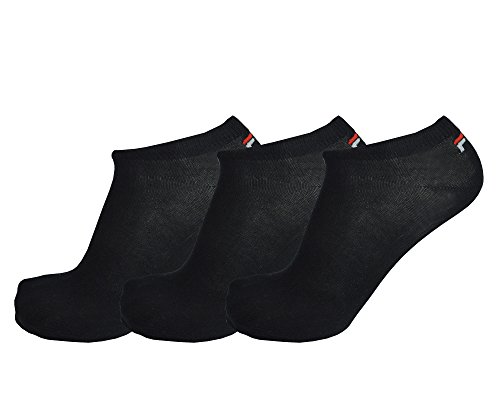 FILA Herren Socken 3-Pack Invisible schwarz 35-38 von FILA