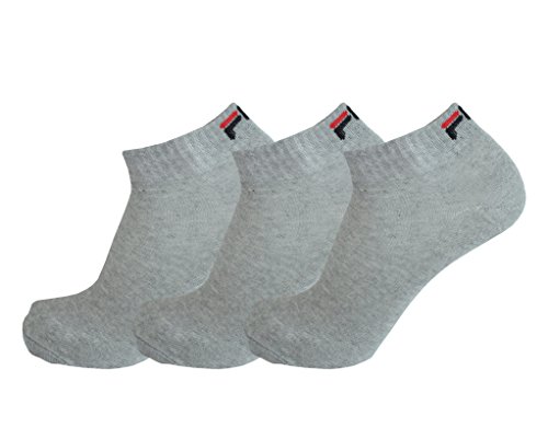 FILA Herren Socken 3-Pack Training Grau 35-38 von FILA