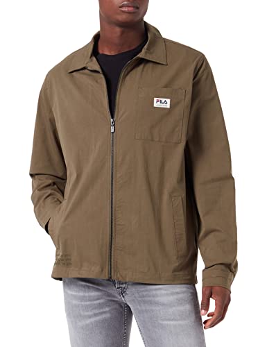 FILA Herren TERMOLI Coach Jacket, Burnt Olive, XS FILA Herren TERMOLI Coach Jacket, Burnt Olive, XS von FILA