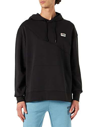 FILA Herren THIERS Oversized Hoody Kapuzenpullover, Moonless Night, XXL von FILA