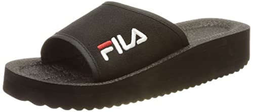 FILA Herren TOMAIA Slipper Hausschuh, Black, 47 EU von FILA