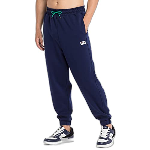 FILA Herren TRICASE Oversized Pants Freizeithose, Beacon Blue, M von FILA