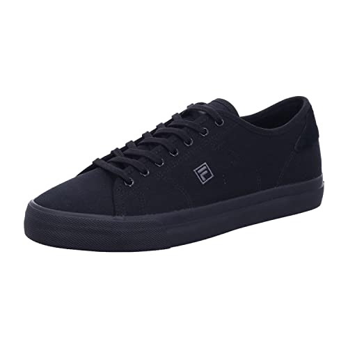 FILA Herren Tela Sneaker, Black-Black, 42 EU Schmal von FILA