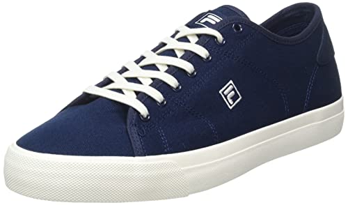 FILA Herren Tela Sneaker, Navy, 45 EU Schmal von FILA