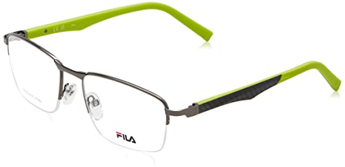 FILA Herren VFI444 Sonnenbrille, TOTAL SHINY GUN, 53 von FILA
