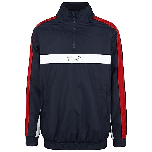 FILA Jamari Trainingsjacke Herren schwarz/rot, L von FILA