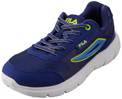 FILA Jumbler 2 Teens Laufschuh, Medieval Blue-Safety Yellow, 36 EU von FILA