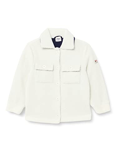 FILA Jungen BÜTOW Sherpa Jacket, Egret, 134/140 von FILA