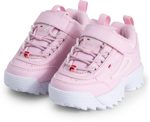 FILA Jungen Mädchen Disruptor E F TDL Sneaker, Pink-a-Boo, 19 EU von FILA