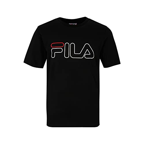 FILA Jungen SEELOW T-Shirt, Black, 134/140 von FILA