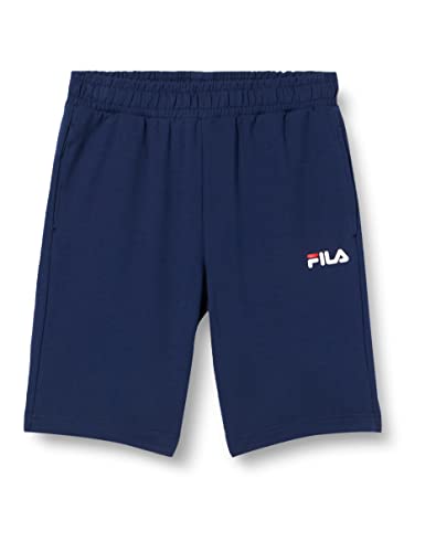 FILA Jungen Santiago Shorts, Medieval Blue, 134/140 von FILA