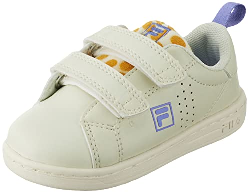 FILA Jungen Unisex Kinder Crosscourt 2 NT A Velcro TDL Sneaker, Marshmallow-Giraffe, 23 EU von FILA