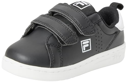 FILA Jungen Unisex Kinder Crosscourt 2 NT Velcro TDL Sneaker, Black-White, 27 EU von FILA