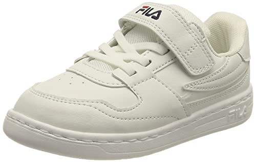 FILA Jungen Unisex Kinder FXVENTUNO Velcro TDL Sneaker, White, 22 EU von FILA