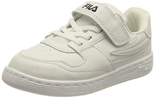 FILA Jungen Unisex Kinder FXVENTUNO Velcro TDL Sneaker, White, 23 EU von FILA