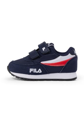 FILA Jungen Unisex Kinder Orbit Revolution Velcro TDL Sneaker, Navy, 23 EU von FILA