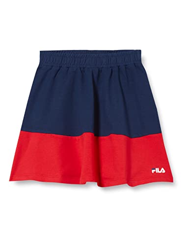 FILA Mädchen BARDEJOV Rock, Medieval Blue-True Red, 86/92 von FILA